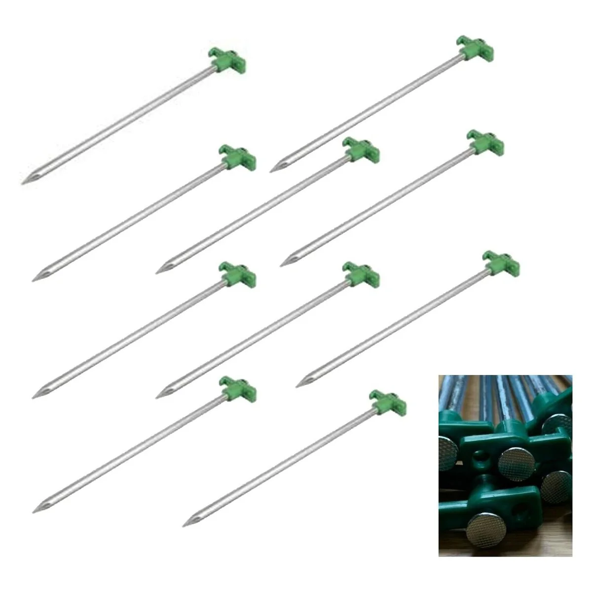 Heavy Duty Hard Ground Tent Pegs