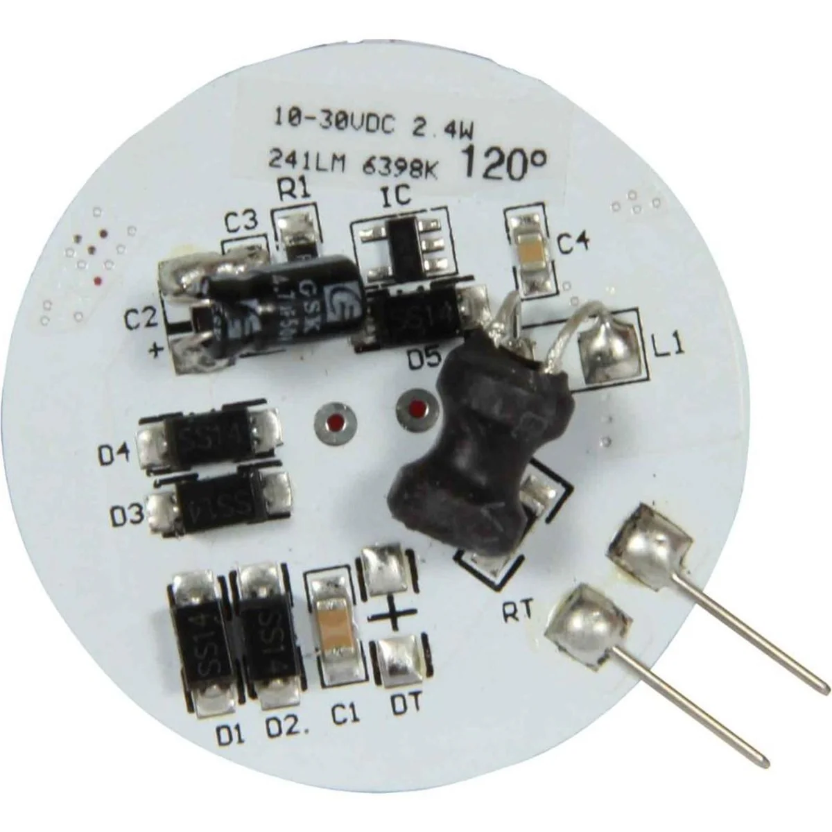15 LED G4 Side Pin Bulb Cool White - Image 2