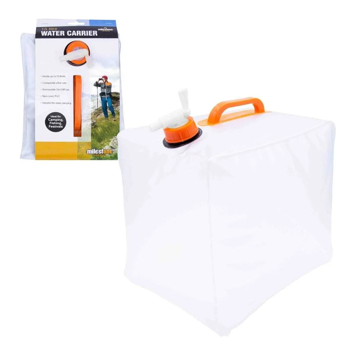 15L Collapsible Water Carrier 65870 - Image 2