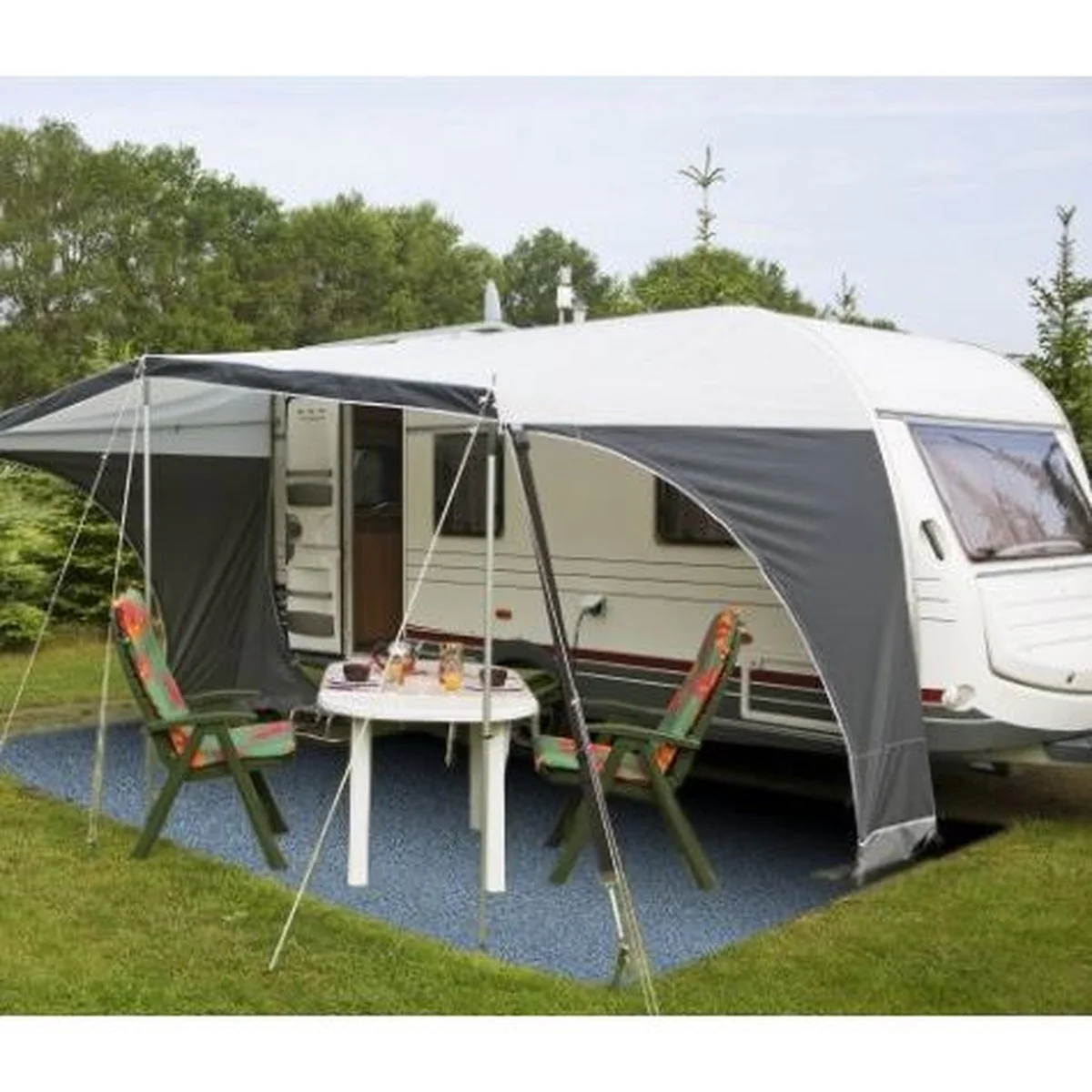 Breathable Caravan Awning Tent Groundsheet 2.5M X 4.0M - Image 3