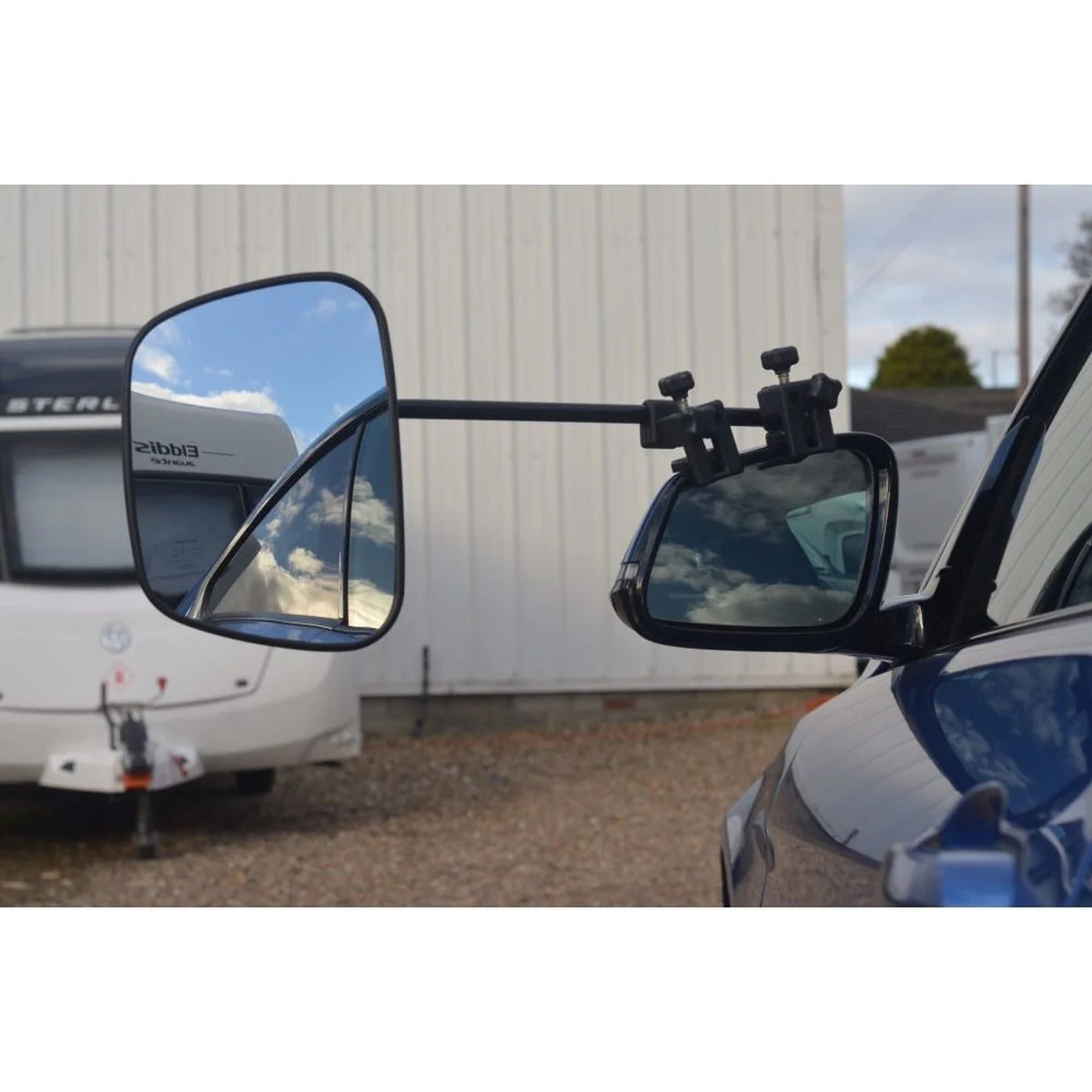 Milenco Grand Aero Convex Glass Towing Mirror x2 - Image 2