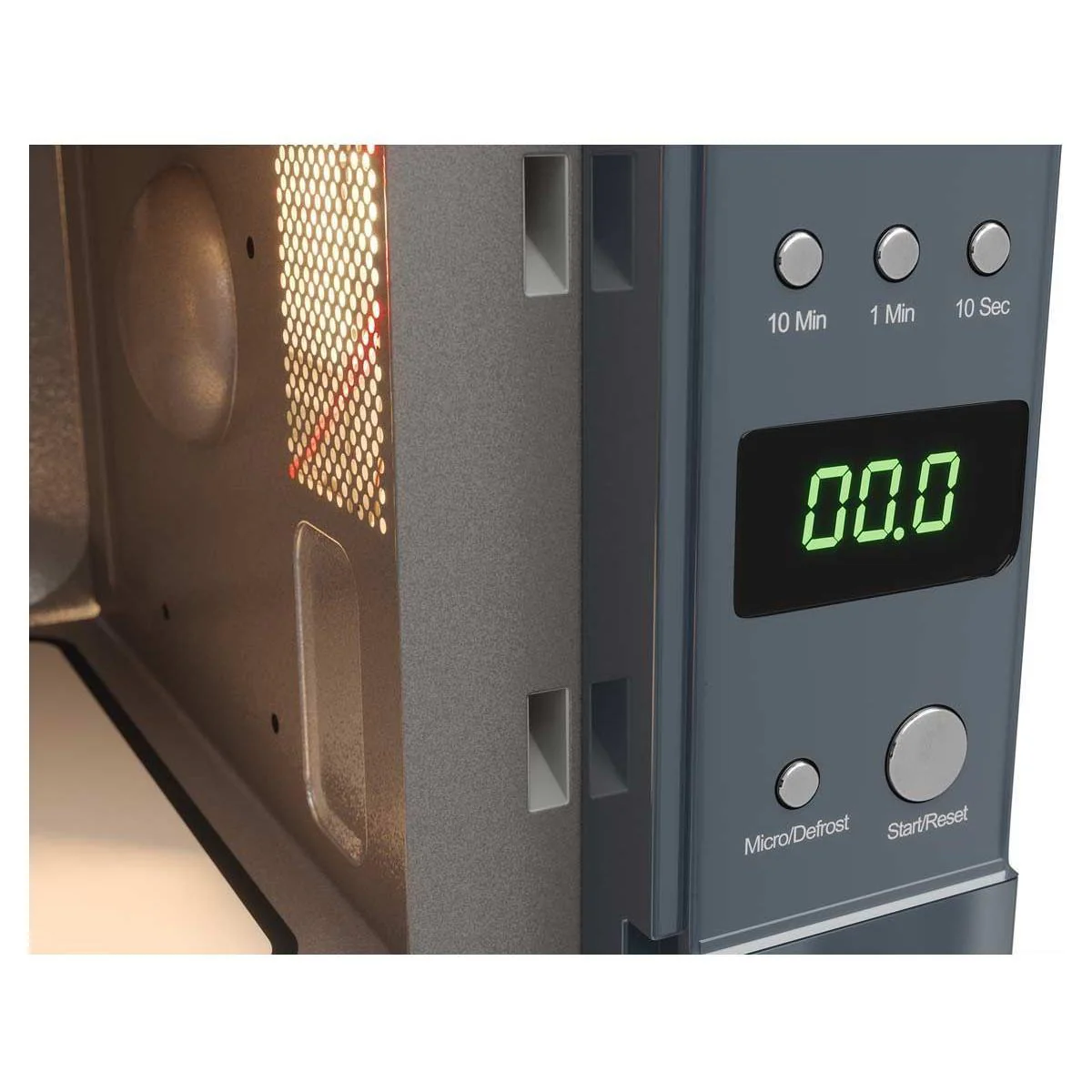 20L Flatbed Microwave in Grey - Image 2