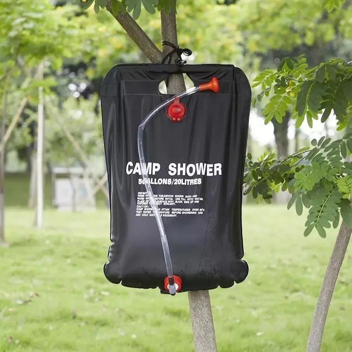 20L Solar Power Shower Bag Outdoor Solar Heating Camping Hiking Shower Water Bag