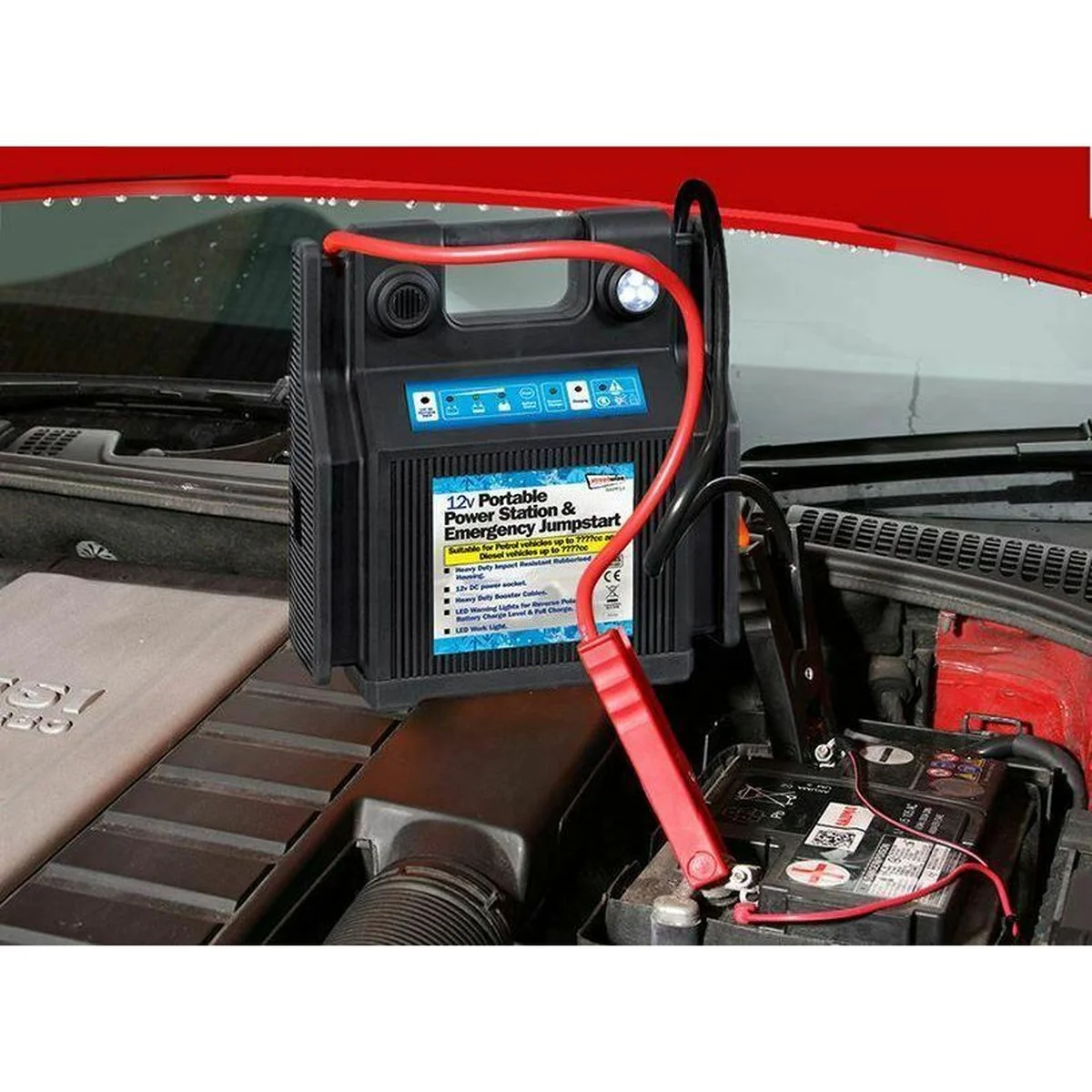 Streetwize 12v Car 24v Truck Heavy Duty Battery Jump Starter - Image 2
