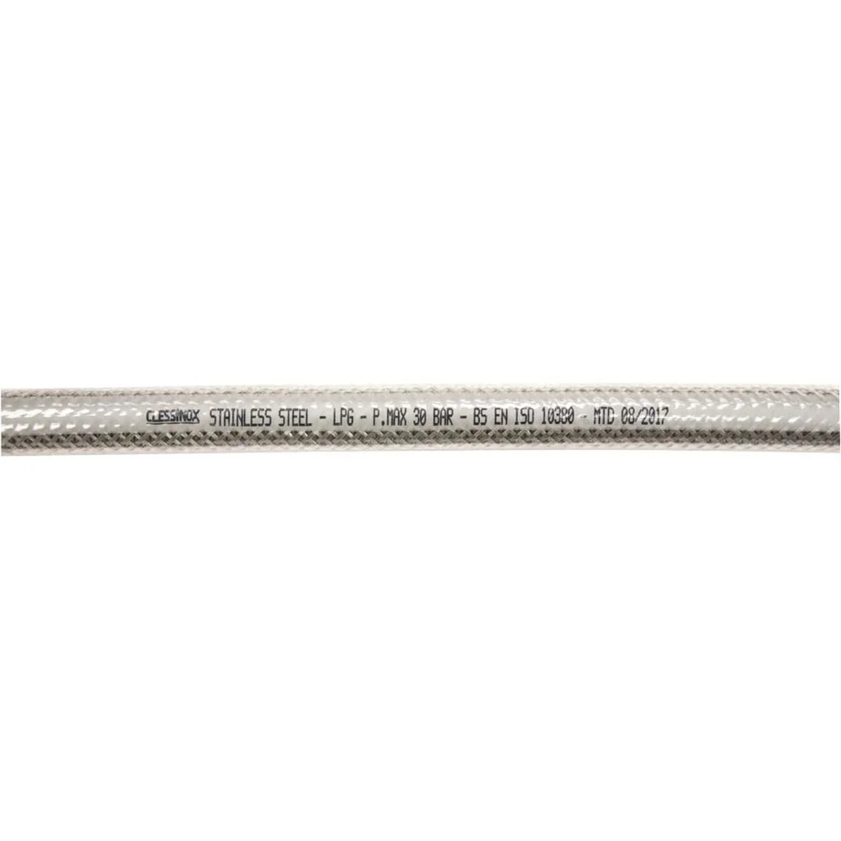 33" Stainless Pigtail W20 to Pol with Non-Return Valve - Image 2