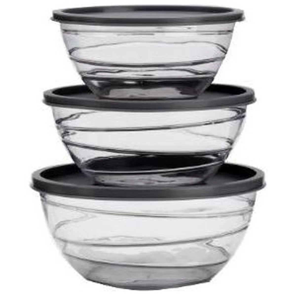 3Pc Acrylic Container Set WH-543