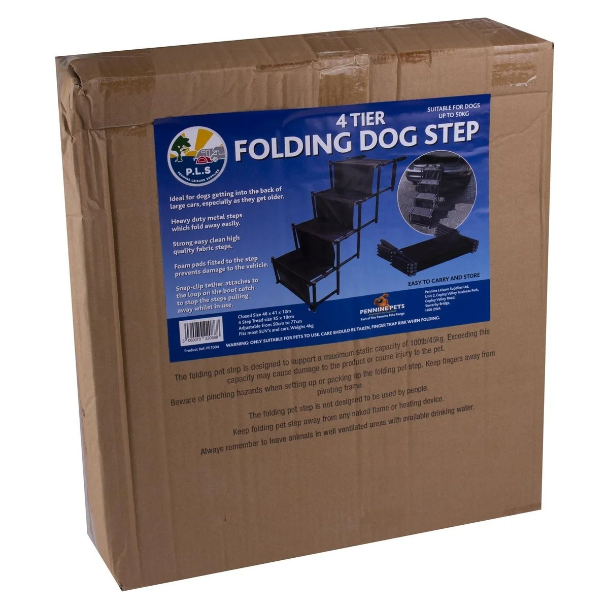 4 Tier Step Dog Animal Disability Car step Aid High Quality Suitable For 45kg - Image 4