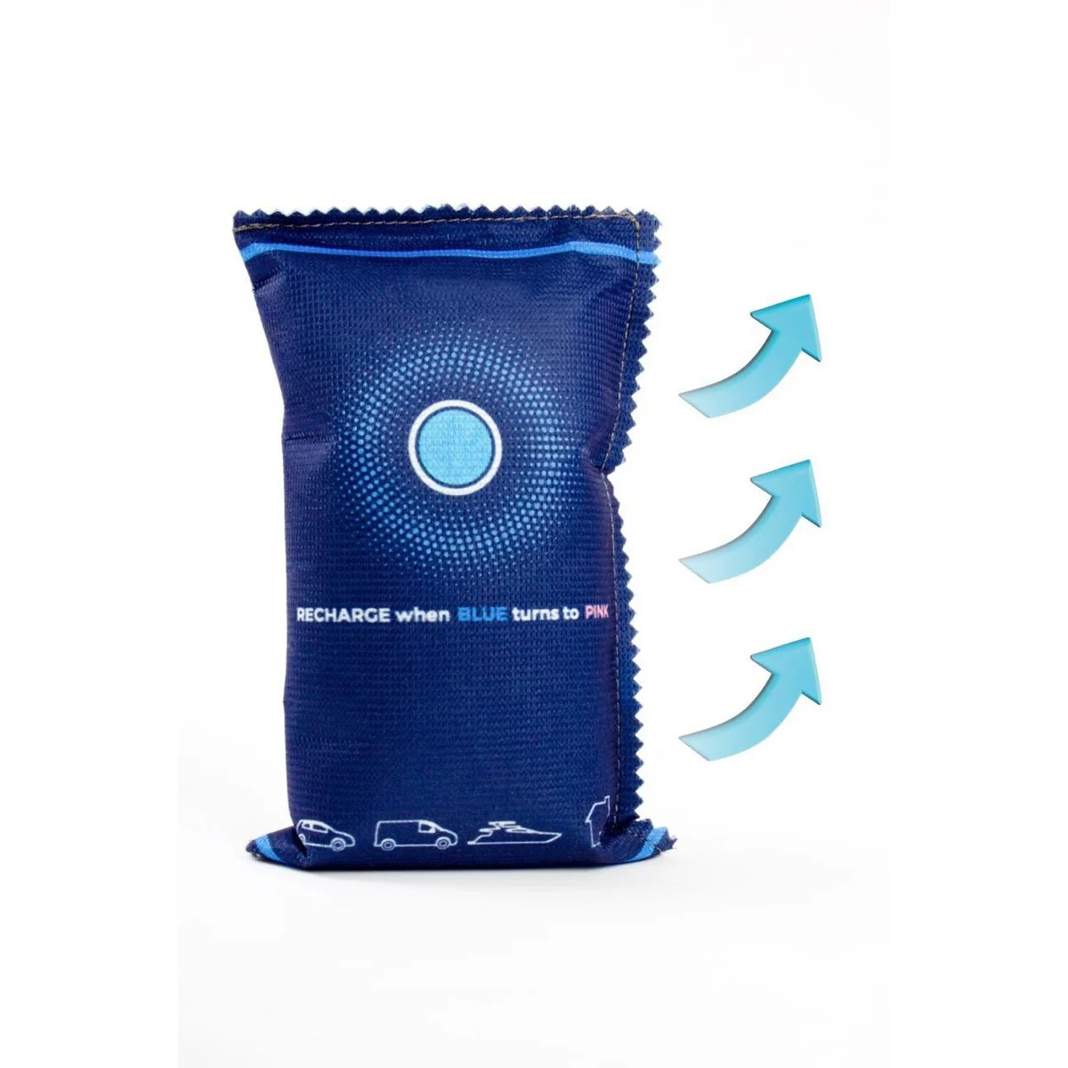 6x Car Home Dehumidifier Large Dry Bag Moisture Killer Absorber Pad Reusable Microwave - Image 2