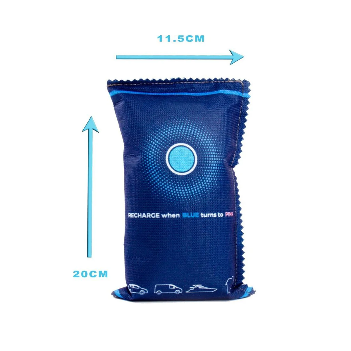 6x Car Home Dehumidifier Large Dry Bag Moisture Killer Absorber Pad Reusable Microwave - Image 4
