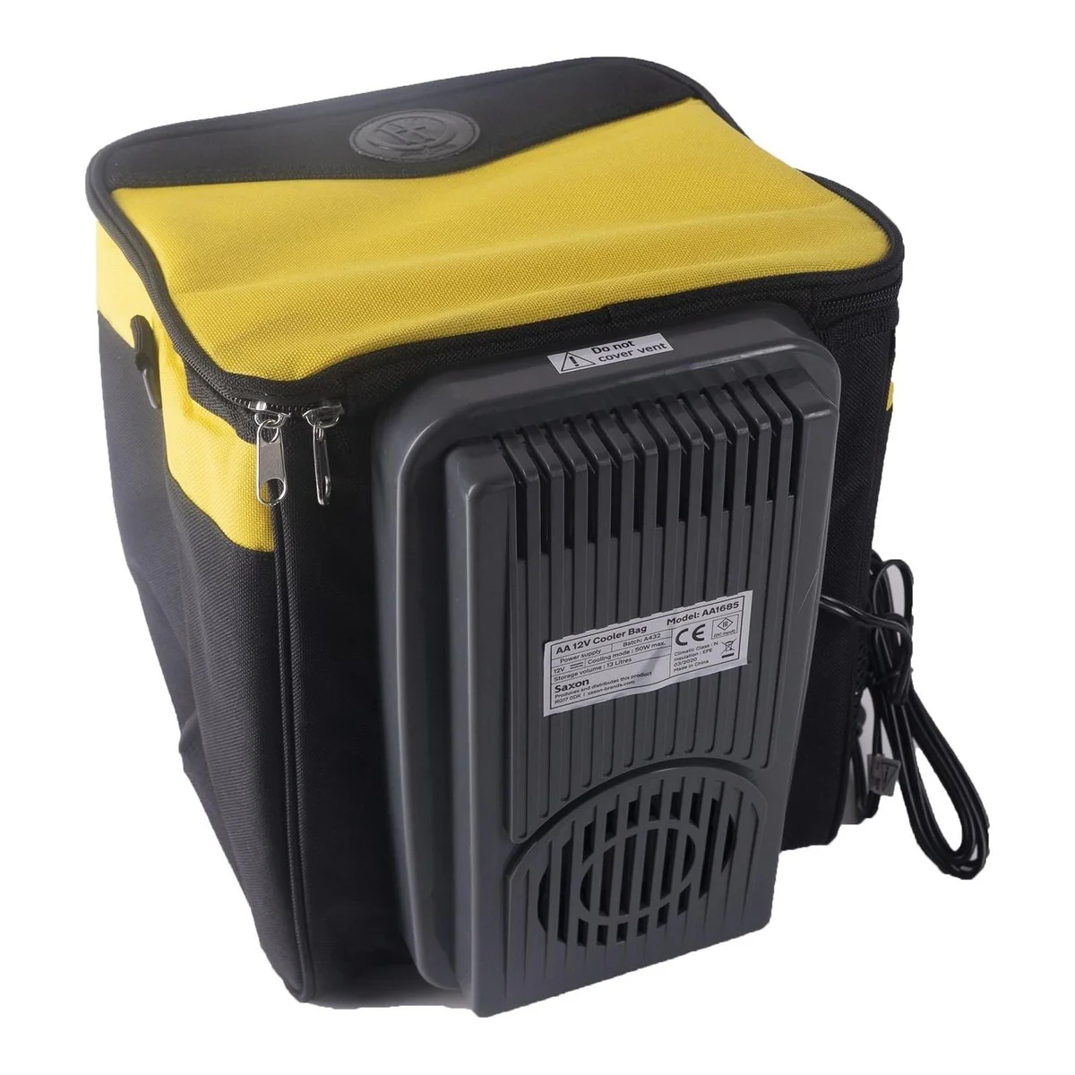 AA 12V Car Van Motorbike Boat & Travel 13 Litres Portable Cooler Fridge Box Bag - Image 2