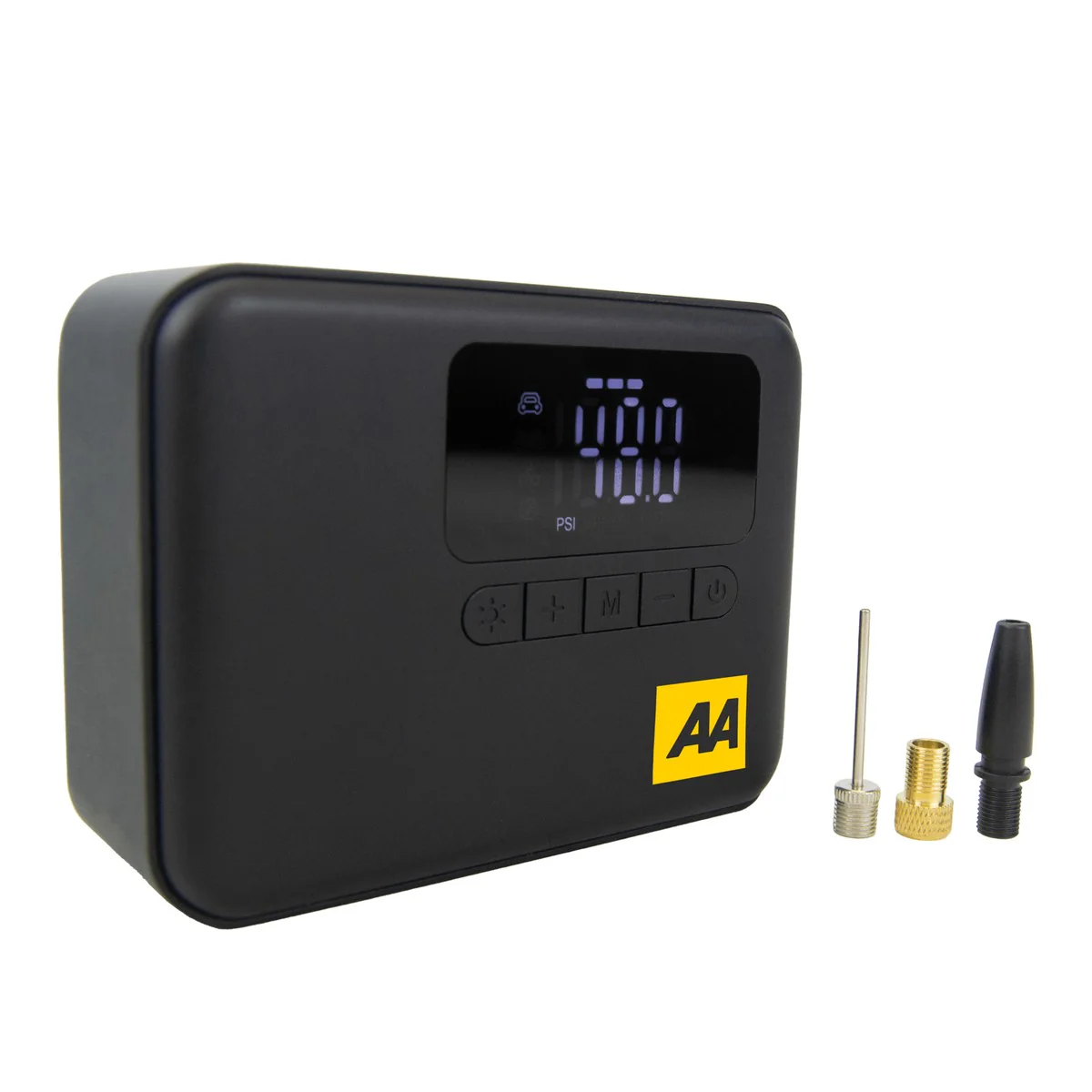 AA Cordless Rechargeable Tyre Inflator with Power Bank & LED Light - Image 3