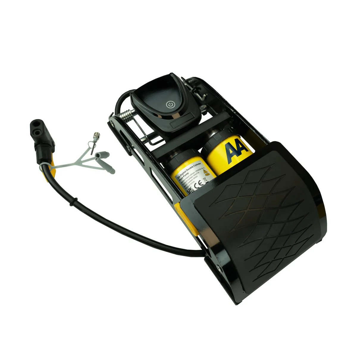 AA Digital Double Cylinder Barrel Foot Pump - Image 3