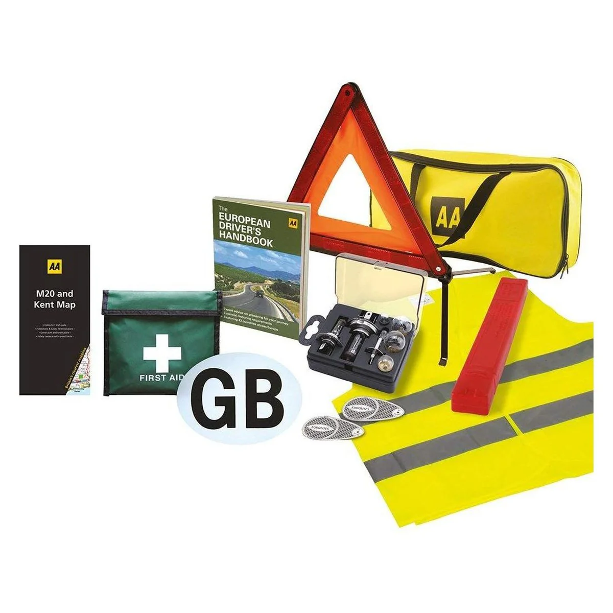 AA Euro Travel Kit Pack European Driving Legal Requirements France Spain Germany - Image 4