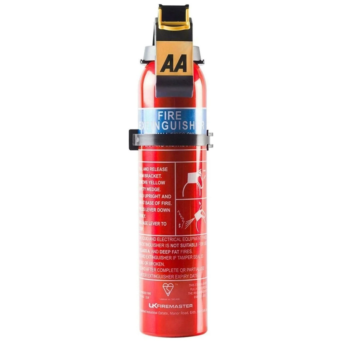 AA First Aid Kit & 600g Fire Extinguisher Ideal Cars Home Office Taxi Caravan - Image 6