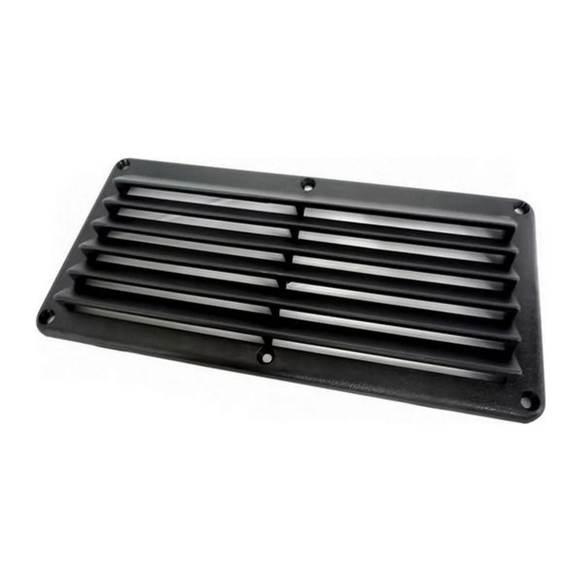 AAA Vent Black Plastic Louvre 10" x 5"