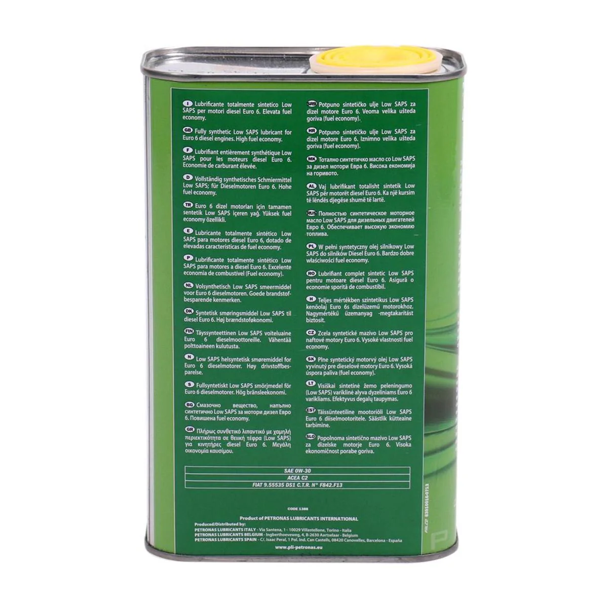AG Automotive Petronas Selenia WR Forward 0W-30 Engine Oil 1 Litre - Image 2