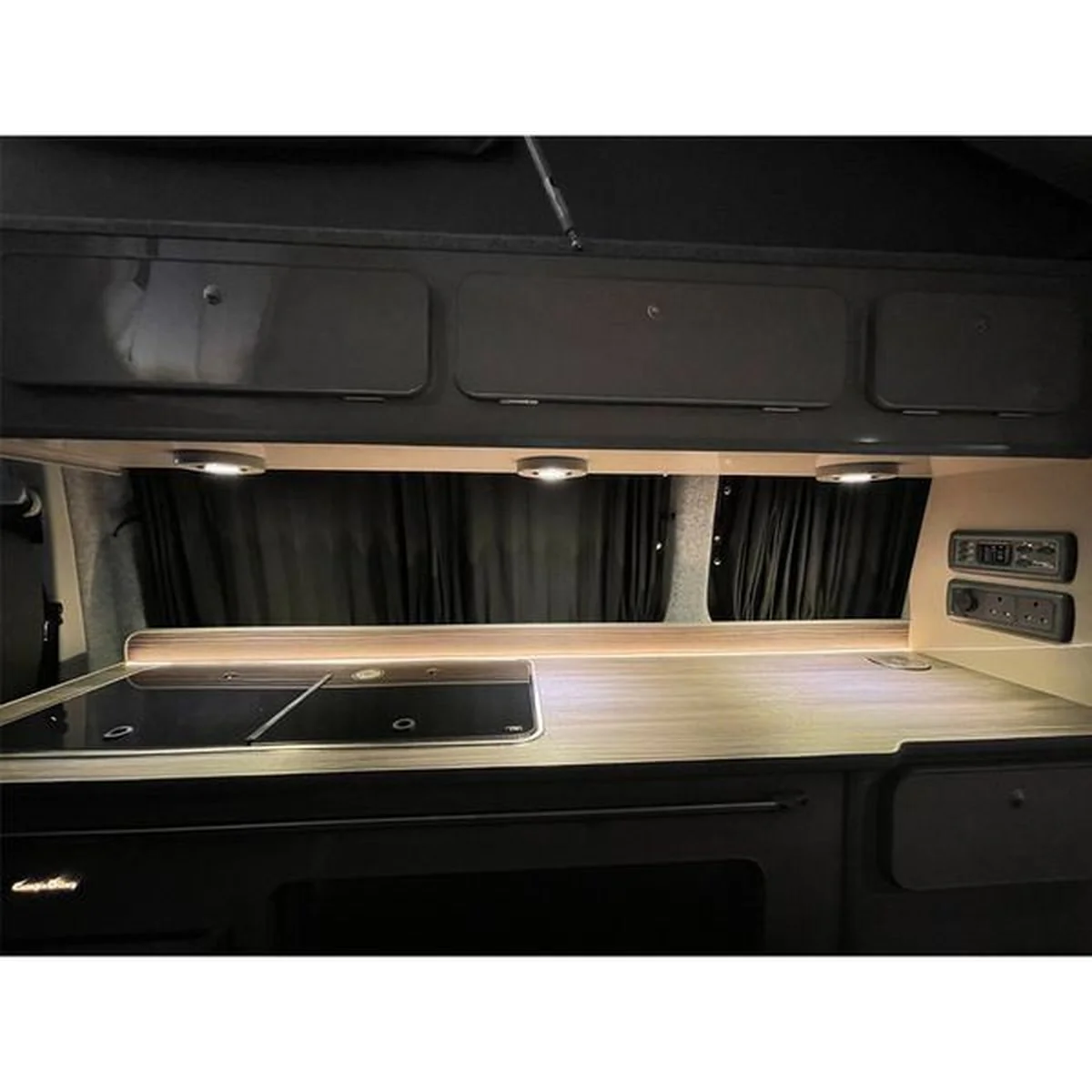 AG Blackout Curtain for VW�T5, T6 and T6.1 SWB (Rear Quarters Offside) - Image 3