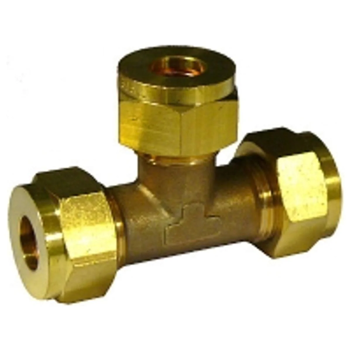 AG Gas 22mm x 15mm x 15mm Unequal Tee