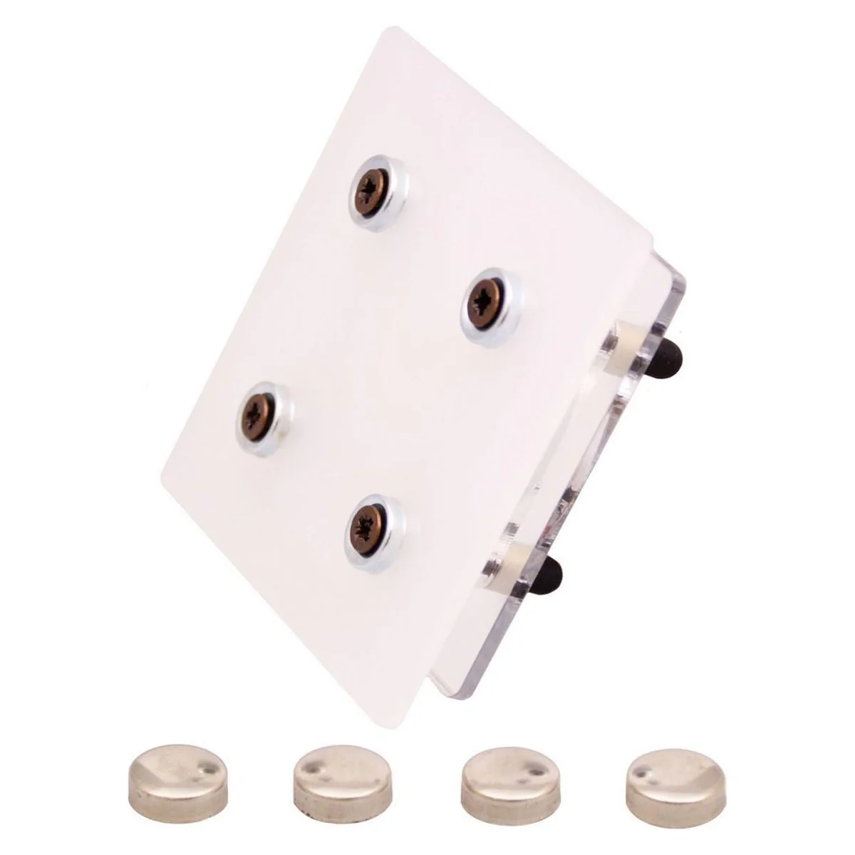 AG LED Square Lamp with Frosted Glass Lens - Image 2