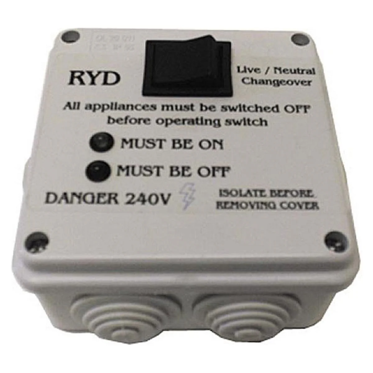 AG Mains Polarity Changeover Switch Switch Polarity with Ease with AG Mains