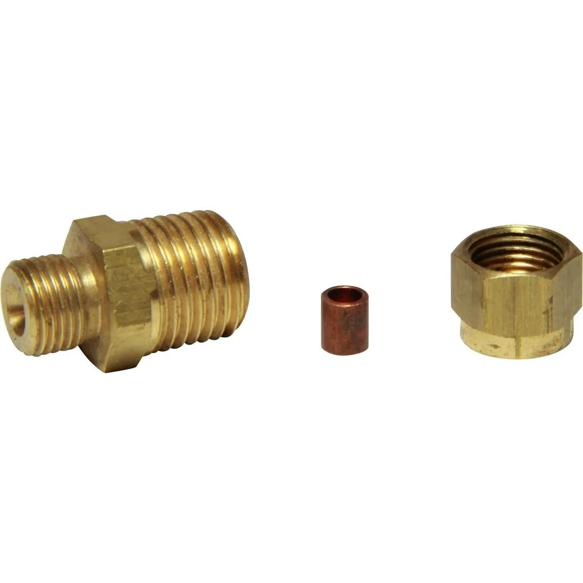 AG Male Compression Coupling (1/4" BSP Taper to 1/8" Compression) - Image 2