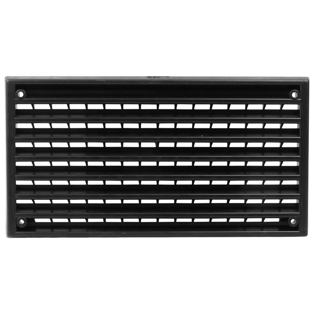 Air Vent 6 3/4 x 3 1/2 Black Plastic for Caravan/Motorhome