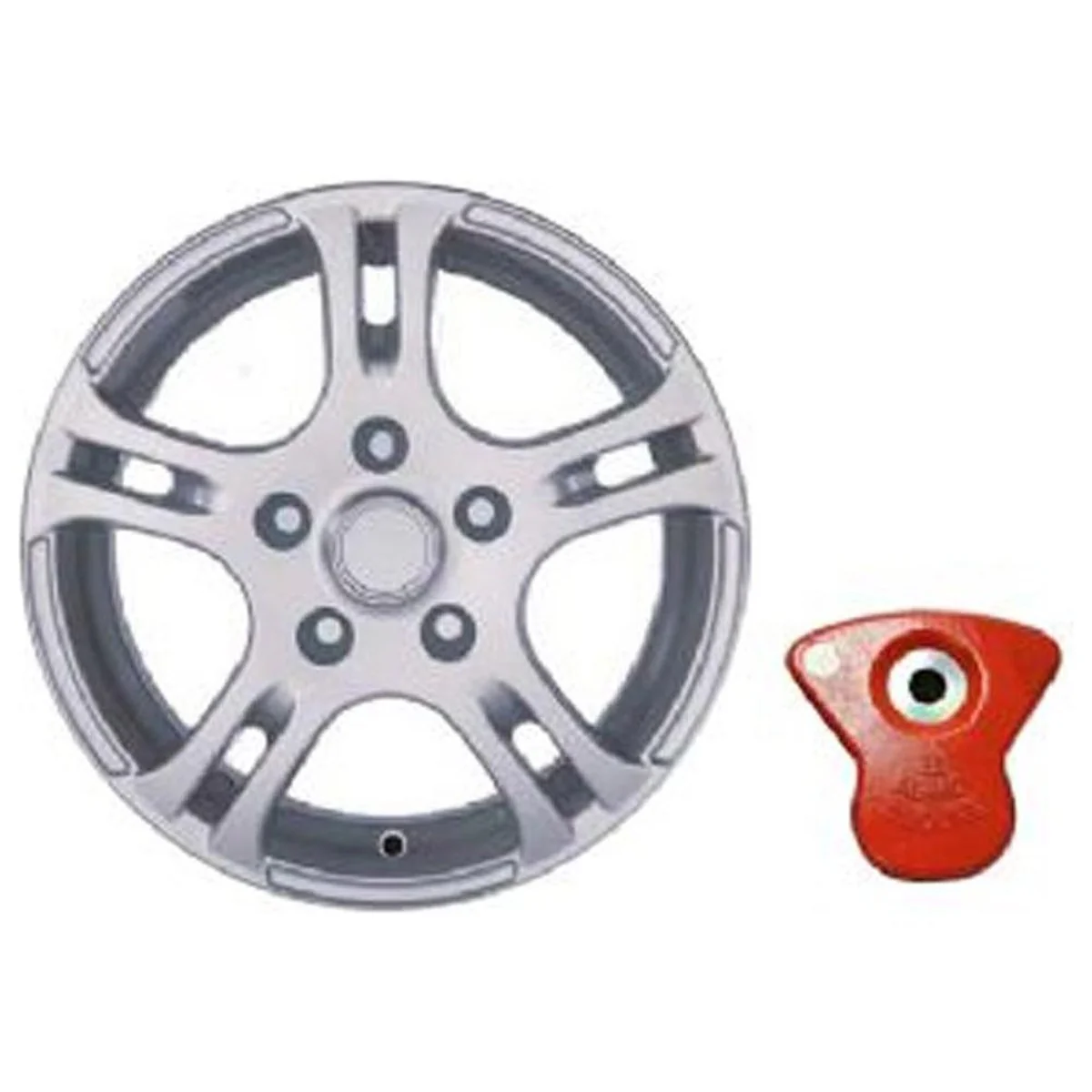Al-Ko Compact 15" Hawk No.19 Alloy Wheel Lock for Coachman Acadia 545