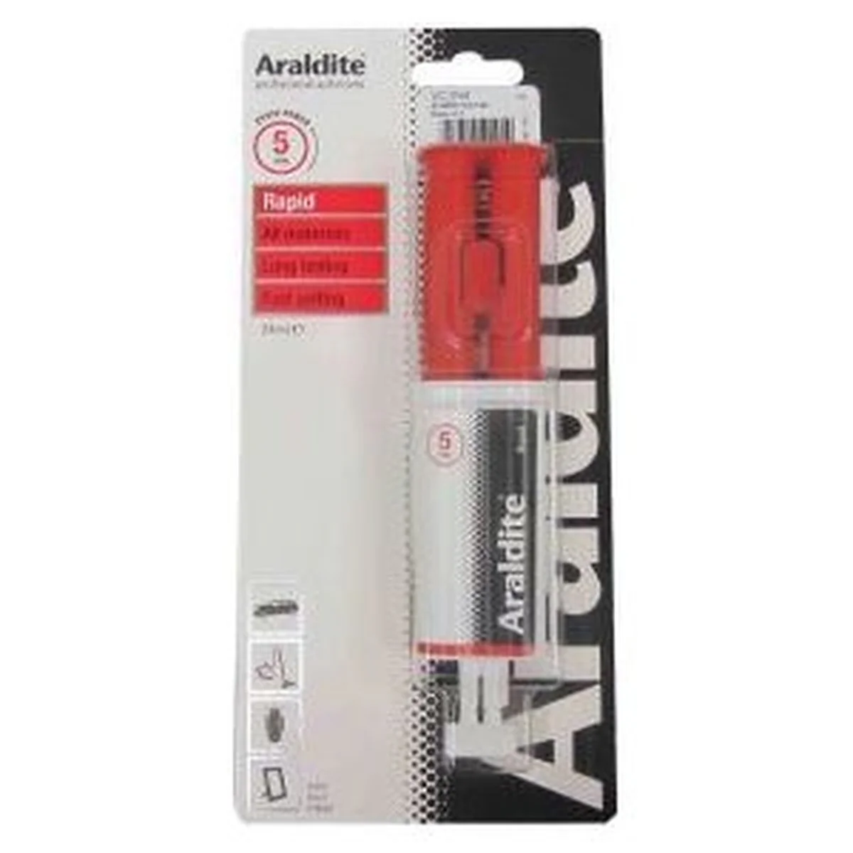 Araldite Rapid Adhesive 24Ml Syringe VC394