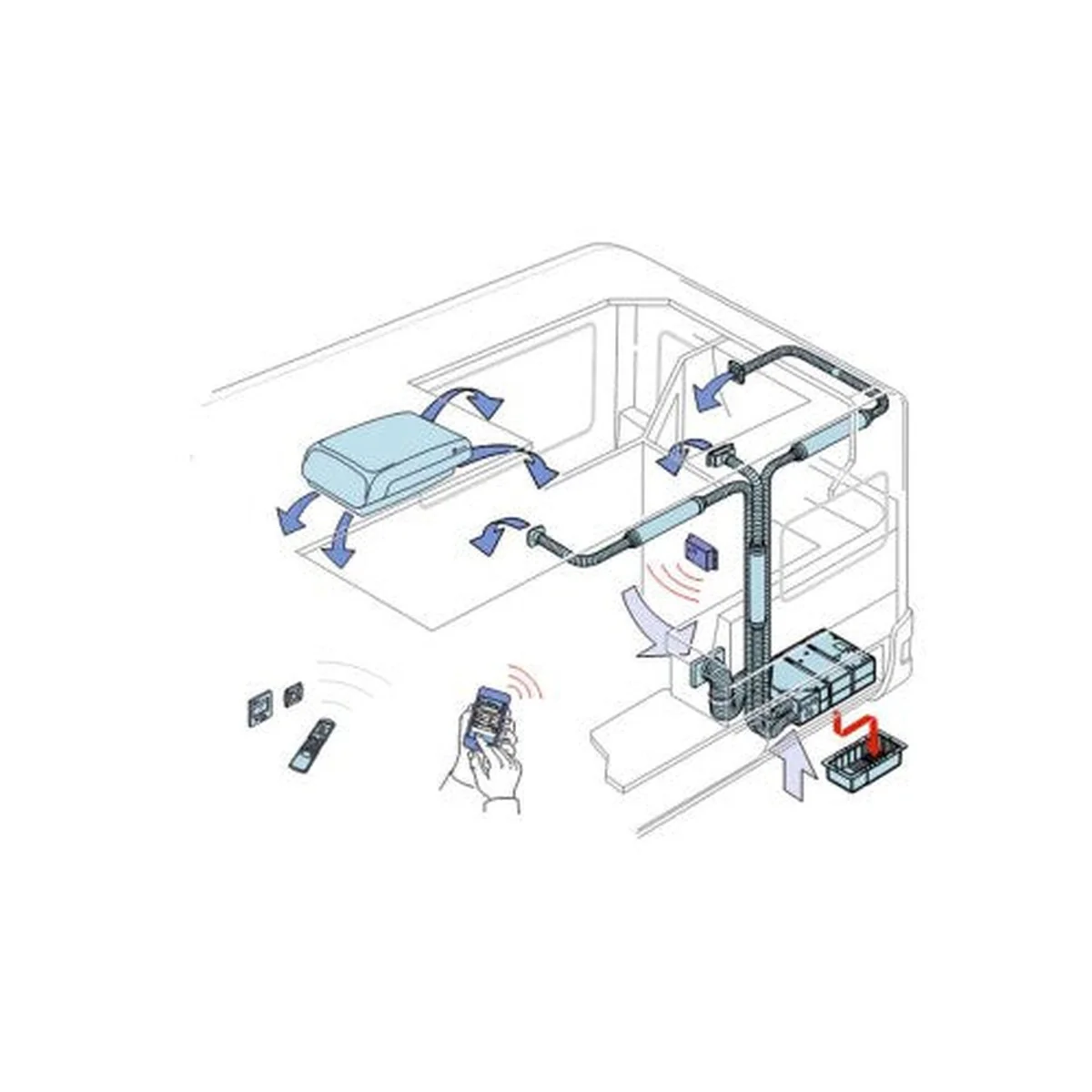 Aventa Compact Air Conditioner Grey - Image 3