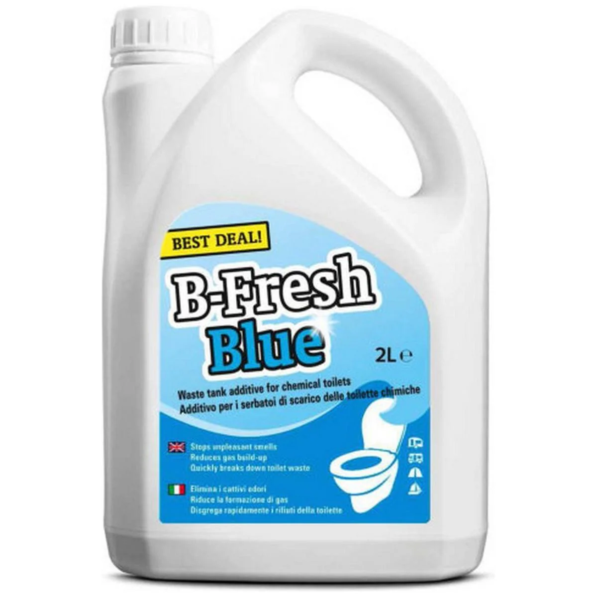 B-Fresh 2 Litre Blue Toilet Fluid