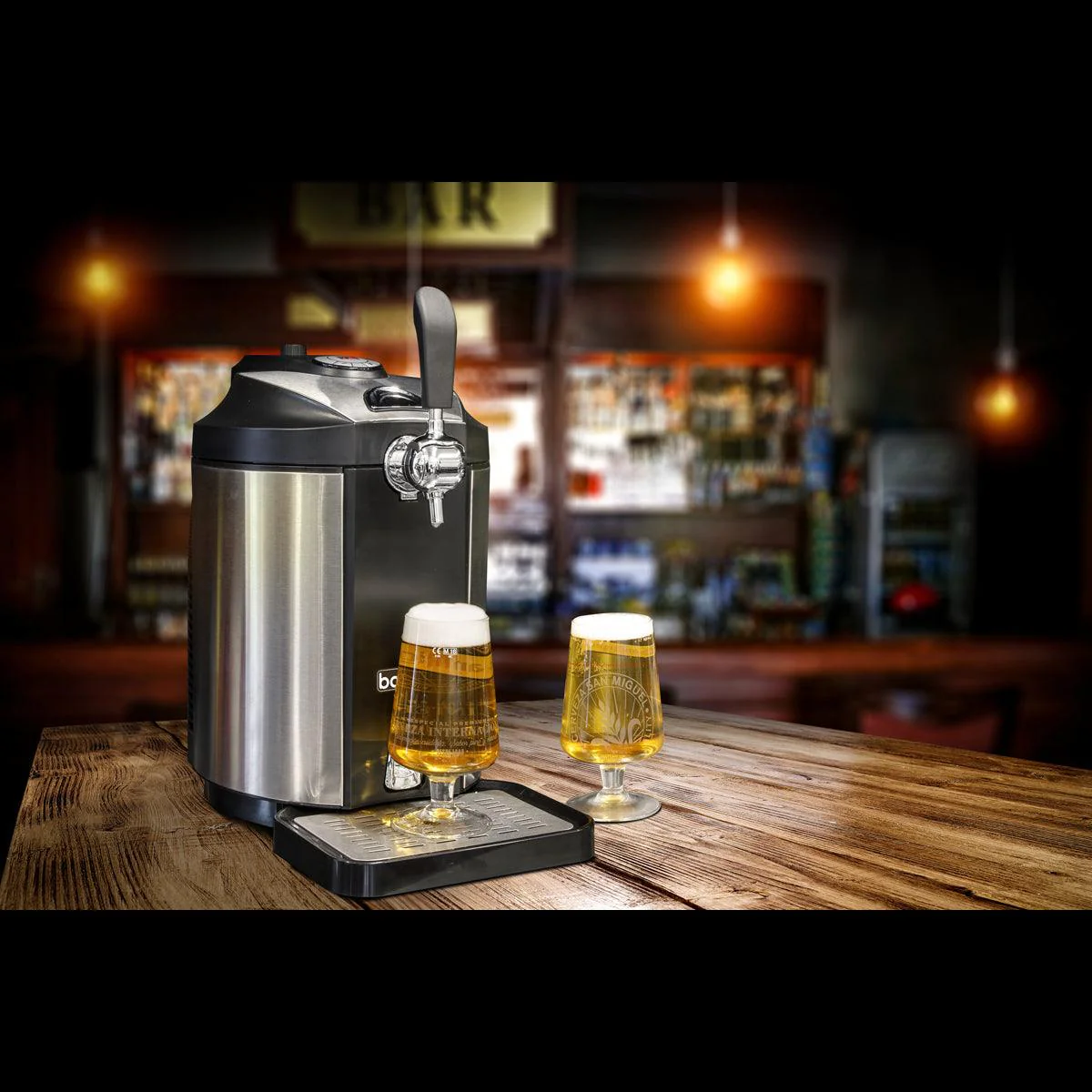 Baridi 5L Mini Keg Draft Beer Dispenser Tap 4C Integrated Cooling - Image 4