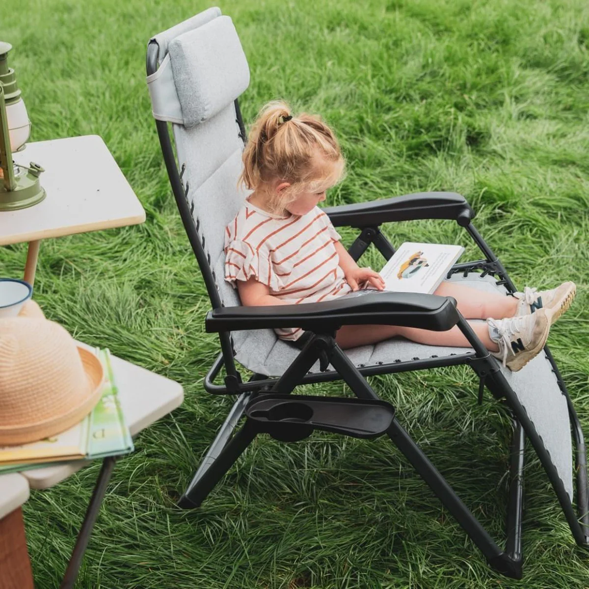 Barletta Relaxer Travellife Folding Reclining Camping / Fishing Chair - Image 3