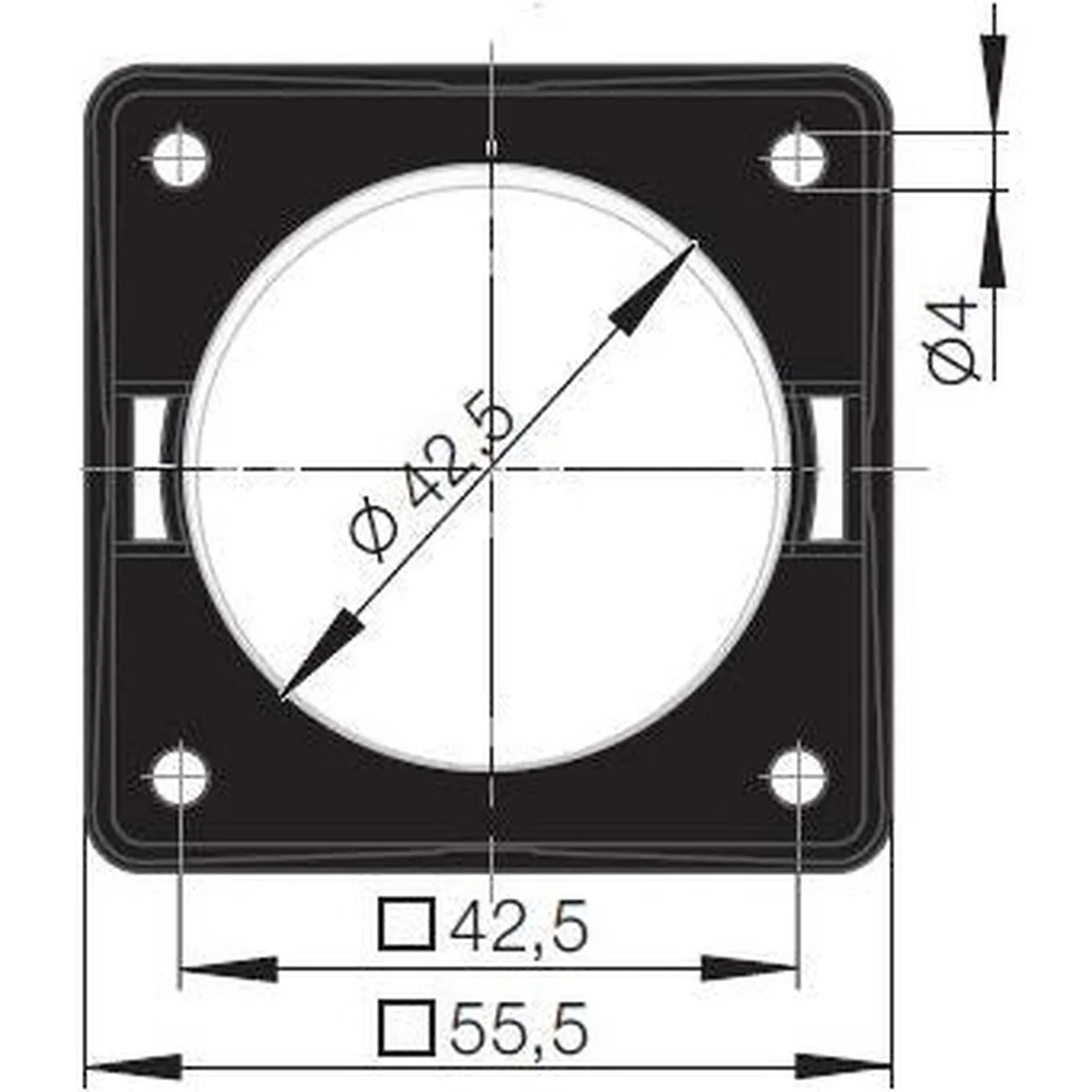 Berker 13A 250VAC 3-Pin Socket Outlet in Black Matt Finish - Image 3