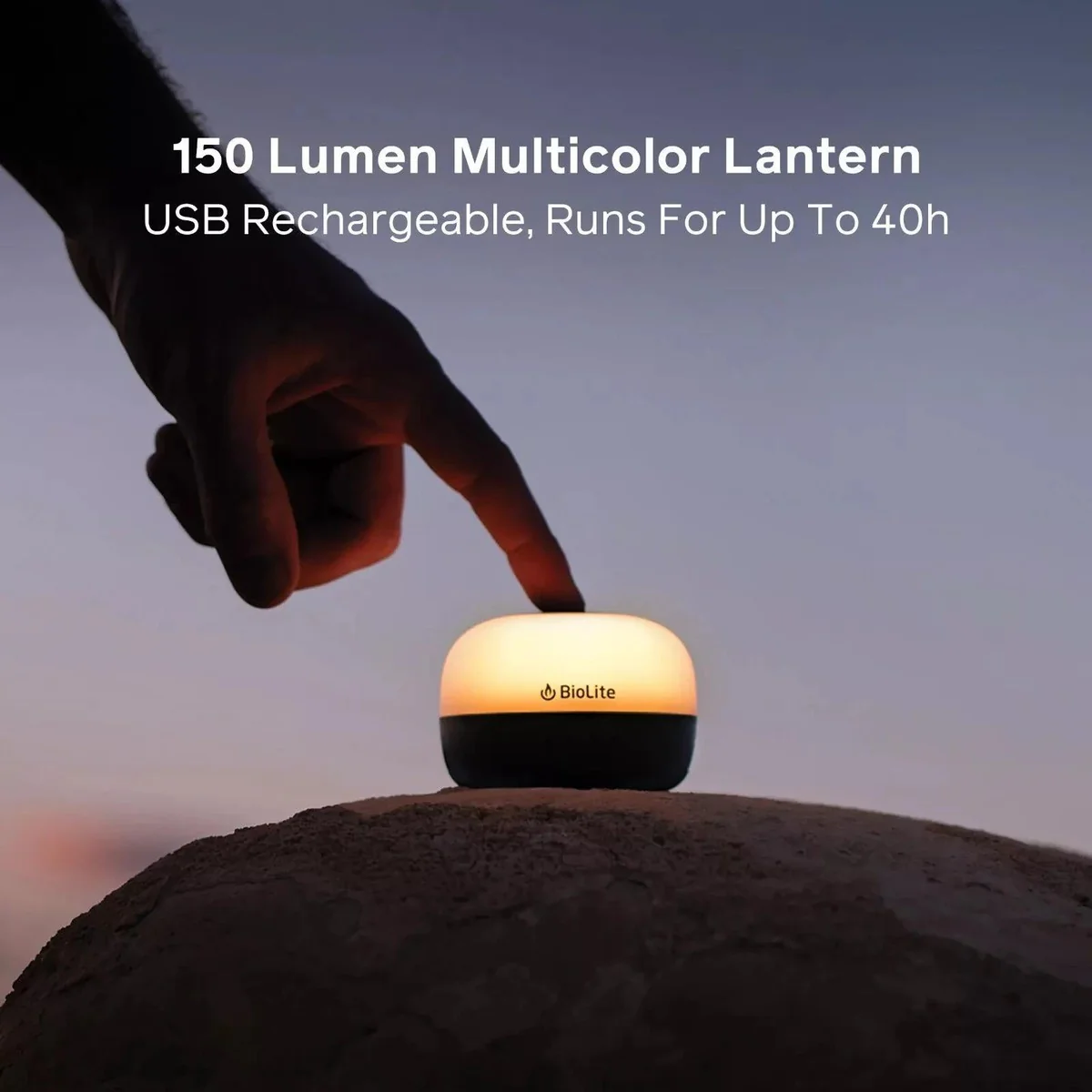 Biolite Alpenglow Mini 150 Lumen USB Camping Lantern - Image 7