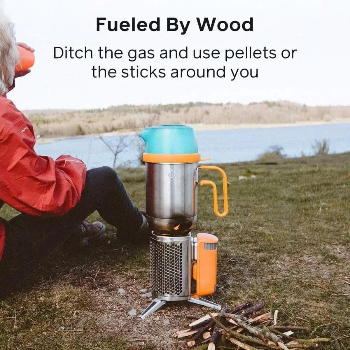 Biolite CampStove 2+ Complete Cook Kit Stove with USB Charging New 2025 Model - Image 3