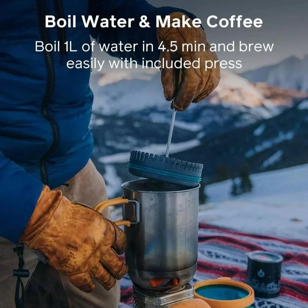 Biolite CampStove 2+ Complete Cook Kit Stove with USB Charging New 2025 Model - Image 5