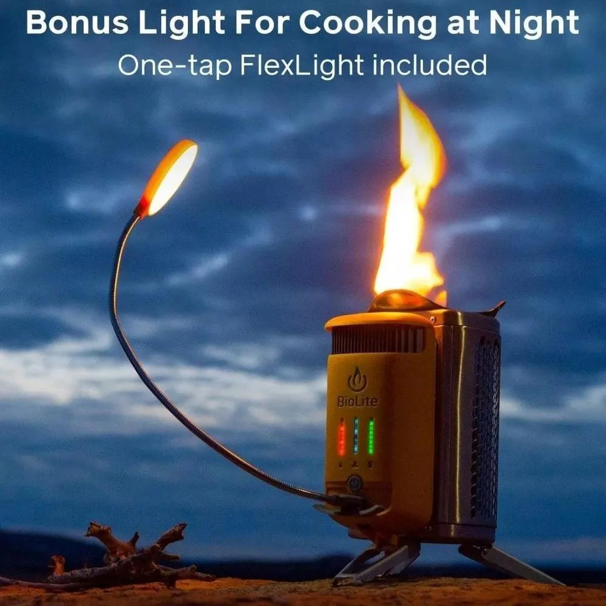 Biolite CampStove 2+ Complete Cook Kit Stove with USB Charging New 2025 Model - Image 7