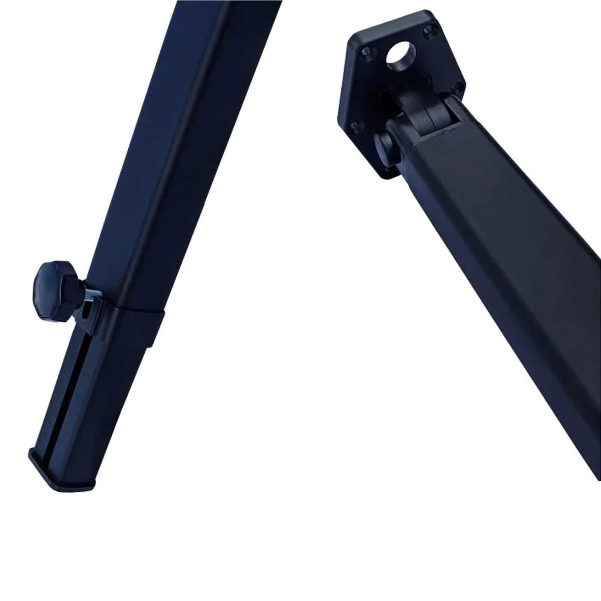 Black Adjustable Telescopic Table Legs 500 to 750mm (Pack of 25) - Image 3