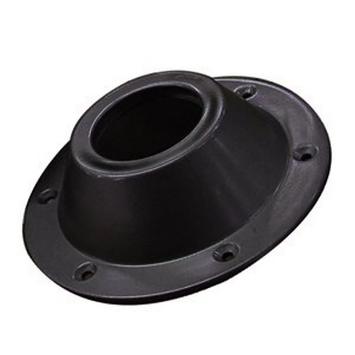 Black Under Table Base for Sequoia Leg: Sturdy & Durable for RVs