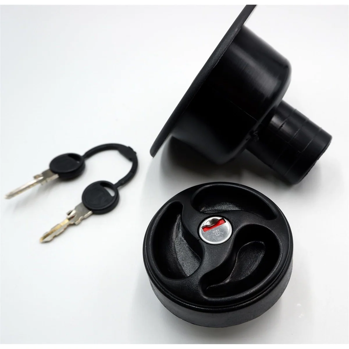 Black Water Inlet Hatch 40mm w/ Locking Filler Cap 78mm Motorhome Caravan Boat - Image 6