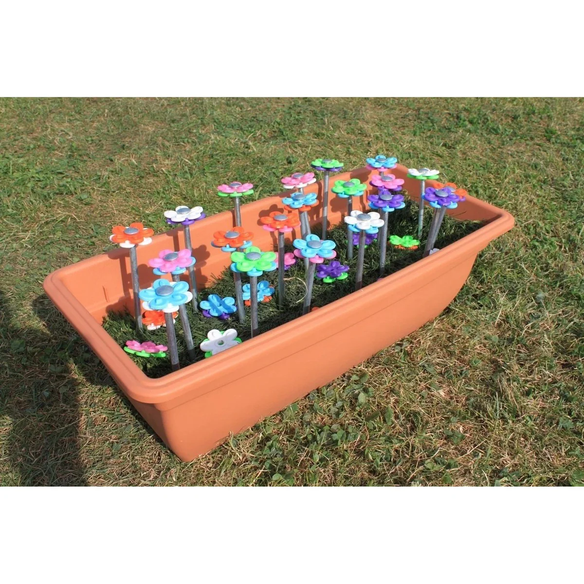 Blue Diamond 20 x Daisy Hard Ground Pegs with Interchangable Heads - Image 5