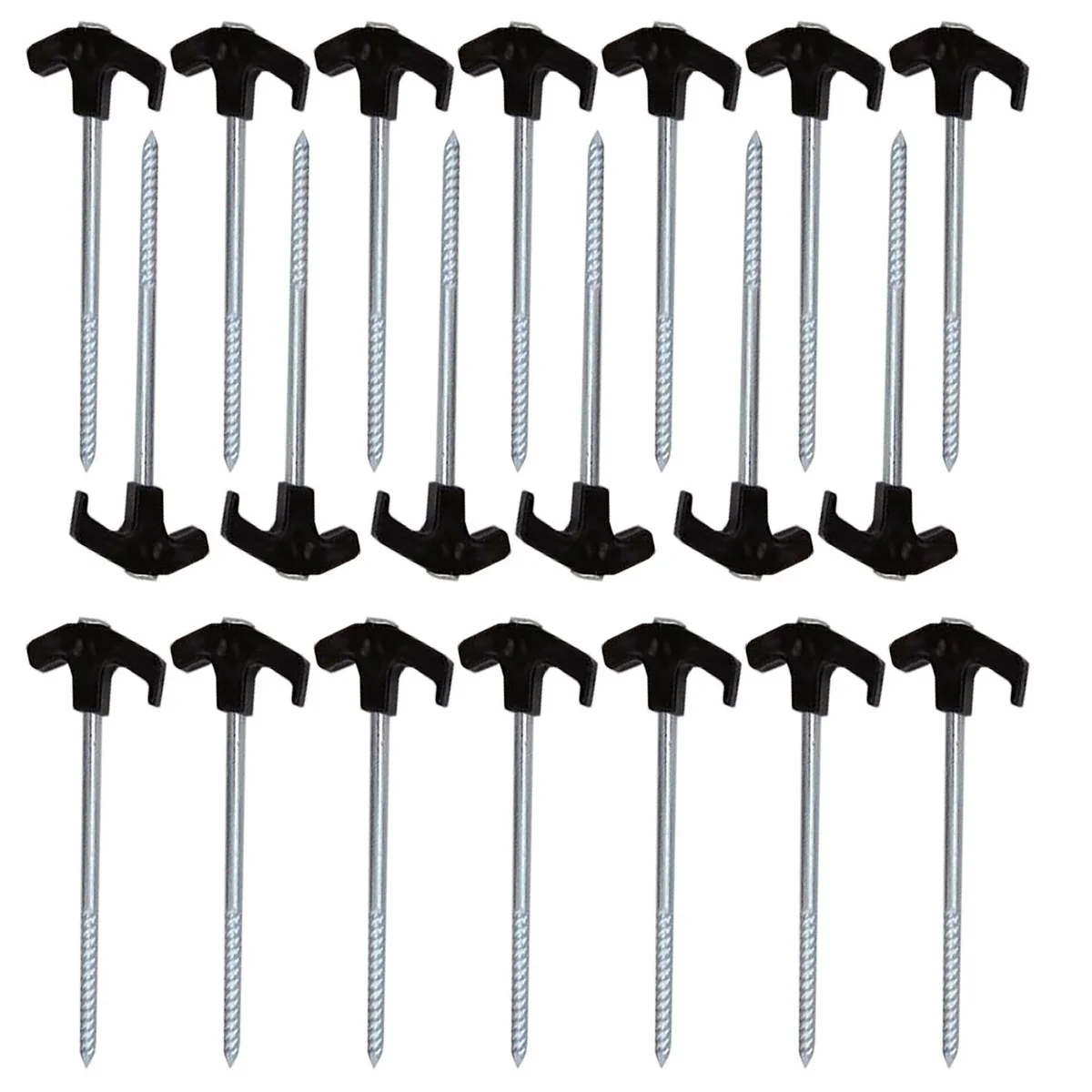 Blue Diamond Screw Pro 20 Pegs Kit Red Includes Storage Bag Mallet Puller - Image 4