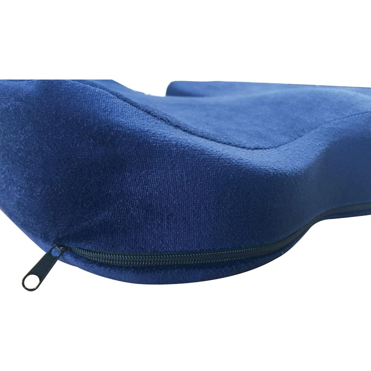 Blue Spin, Coccyx & Back Support Pressure Relieve Memory Foam Car Seat Cushion - Image 2