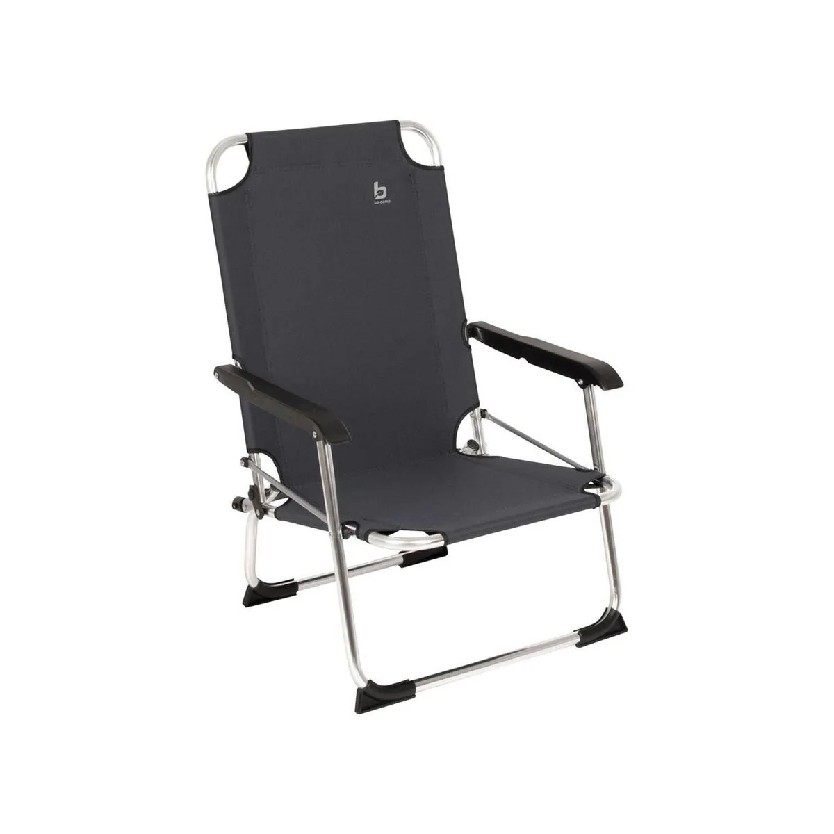 Bo-Camp Beach Chair Copa Rio Beach Aluminium Graphite - Image 6