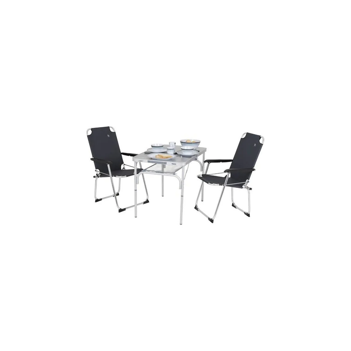 Bo-Camp Chair Copa Rio M Aluminium Graphite - Image 3