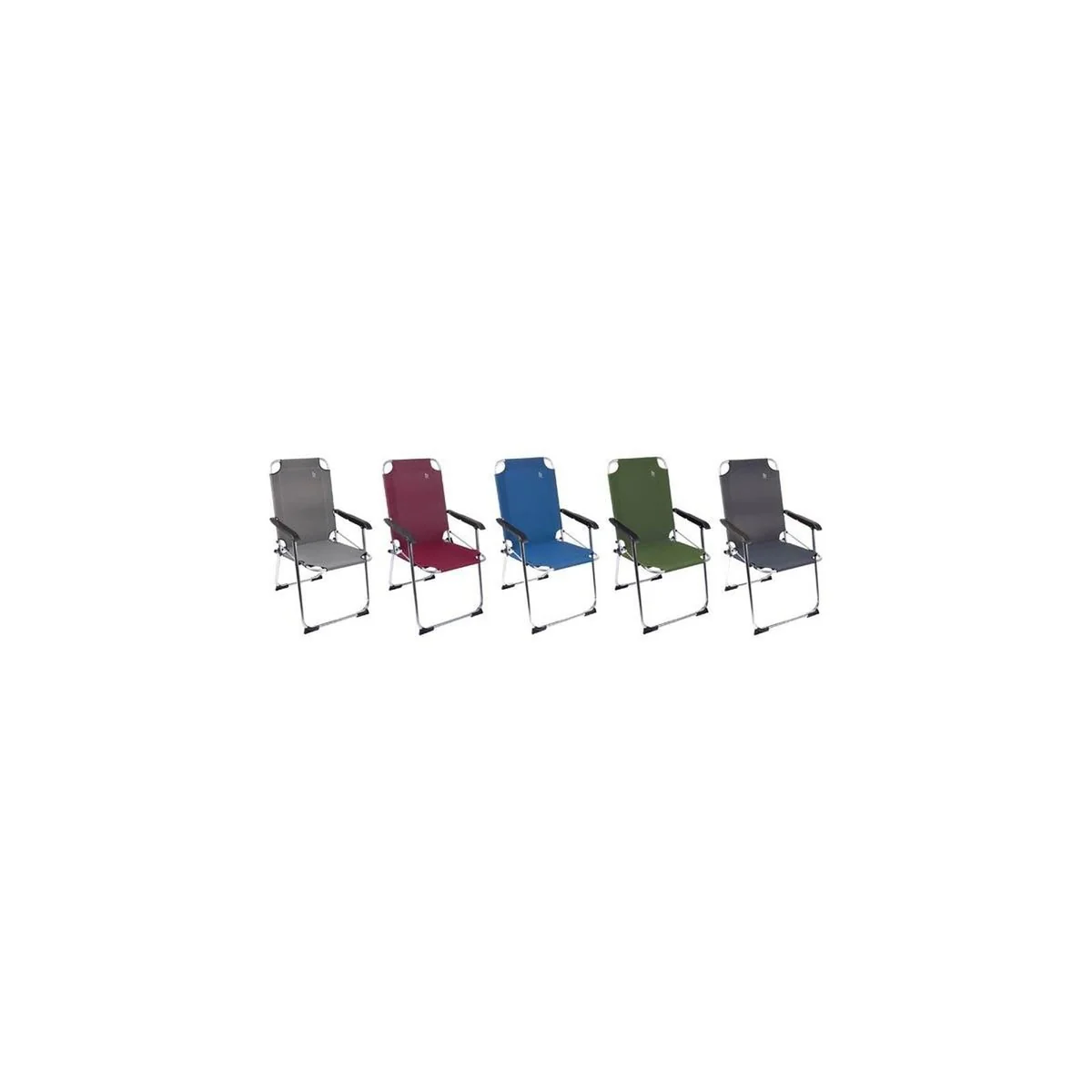Bo-Camp Chair Copa Rio M Aluminium Graphite - Image 5