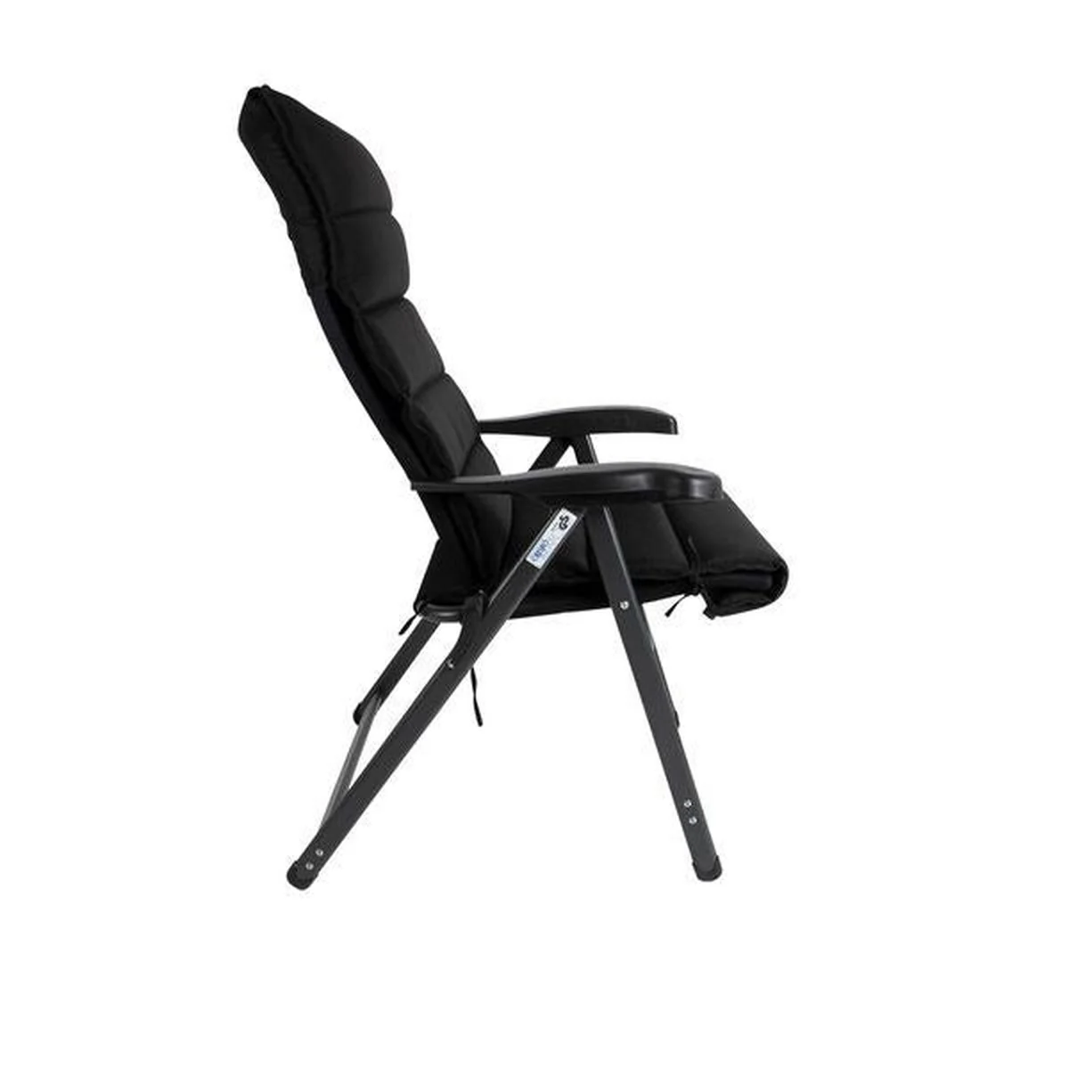 Bo-Camp Chair Cushion Universal Padded Olefin Black - Image 6