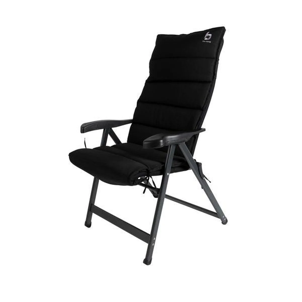 Bo-Camp Chair Cushion Universal Padded Olefin Black - Image 9