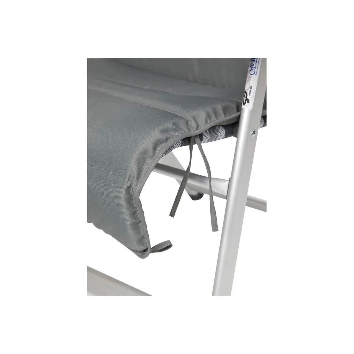 Bo-Camp Chair Cushion Universal Padded Polyester Grey - Image 3
