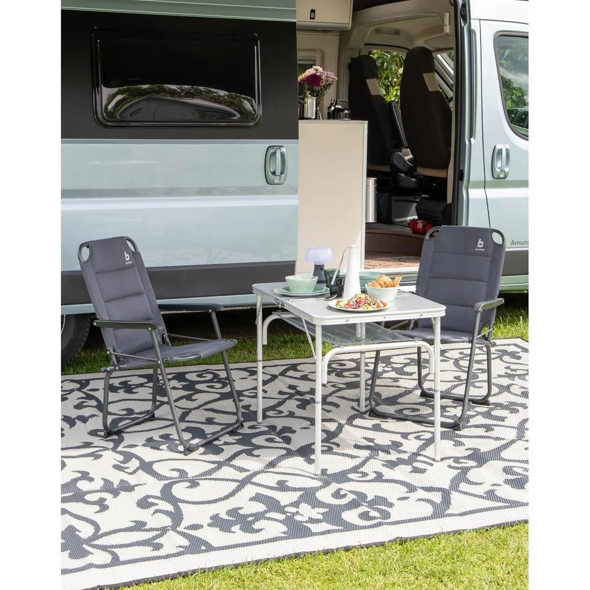 Bo-Camp Chill Mat Oriental Polypropylene Champagne M - Image 3